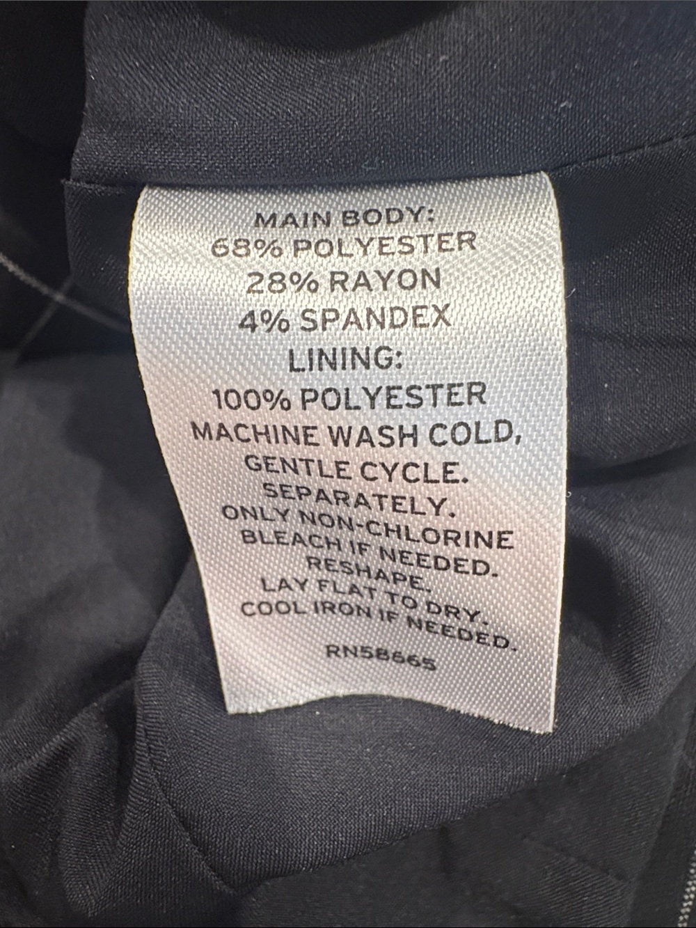 Nordstrom Rack Black Windowpane Vest - Picture 6 of 6